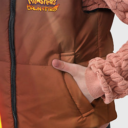 Детский жилет My singing monsters Dawn Of Fire, цвет: 3D-красный — фото 2