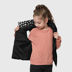 Детский жилет Psg брызги красок, цвет: 3D-черный — фото 2
