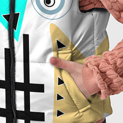 Детский жилет Абстрактный современный дизайн, цвет: 3D-черный — фото 2