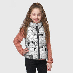 Детский жилет Spy Family Heh Семья Шпиона Анечка Фоджер, цвет: 3D-светло-серый — фото 2