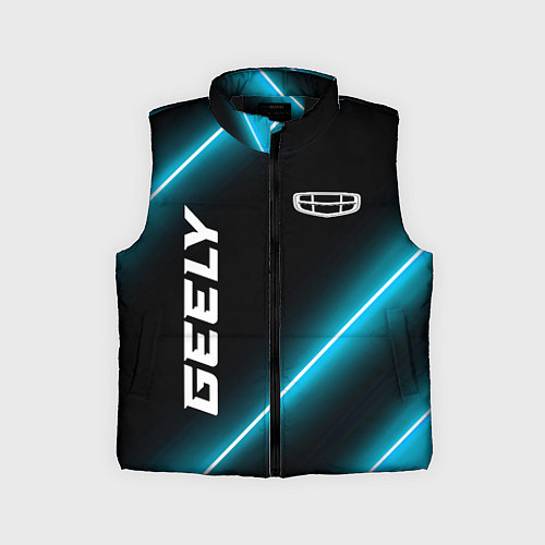 Детский жилет Geely Неоновые Лампы / 3D-Черный – фото 1