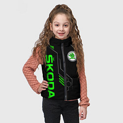 Детский жилет SKODA - БРОНЯ БУДУЩЕГО, цвет: 3D-красный — фото 2