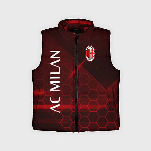 Детский жилет Ac milan Соты / 3D-Красный – фото 1