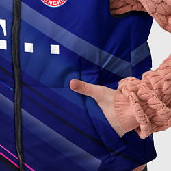 Детский жилет Bayern munchen Абстракция, цвет: 3D-светло-серый — фото 2
