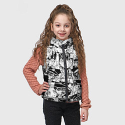 Детский жилет Туалетный мальчик Ханако кун паттерн, цвет: 3D-красный — фото 2