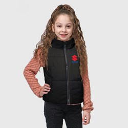 Детский жилет Suzuki - карбон, цвет: 3D-светло-серый — фото 2