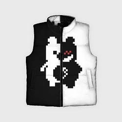 Детский жилет Monokuma pixel, цвет: 3D-черный