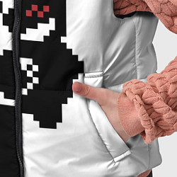 Детский жилет Monokuma pixel, цвет: 3D-черный — фото 2