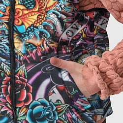 Детский жилет Татуировки, цвет: 3D-черный — фото 2