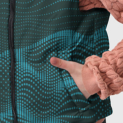 Детский жилет Волны-волны, цвет: 3D-светло-серый — фото 2