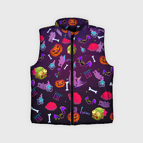 Детский жилет Это Хэллоуин / 3D-Черный – фото 1