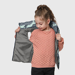Детский жилет Узор камуфляж, цвет: 3D-светло-серый — фото 2