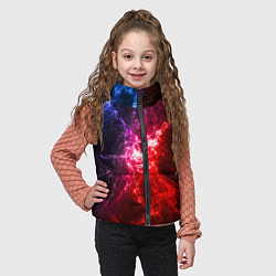 Детский жилет Вспышка в космосе, цвет: 3D-красный — фото 2