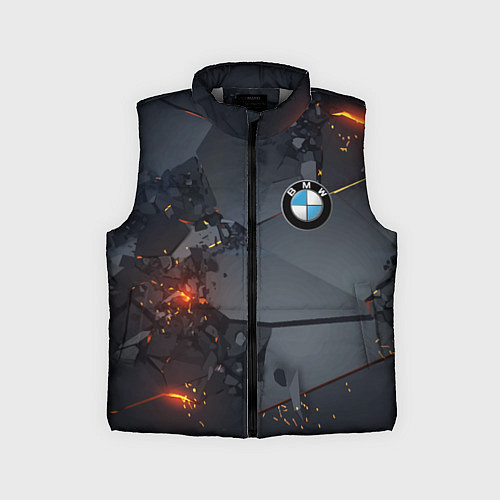 Детский жилет BMW explosion / 3D-Светло-серый – фото 1
