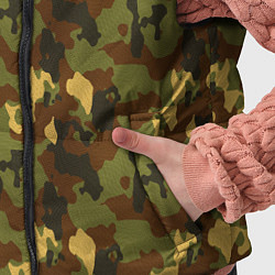 Детский жилет Камуфляж осень плетёный, цвет: 3D-черный — фото 2