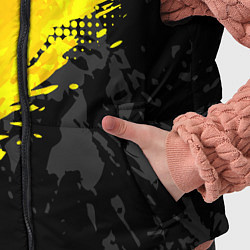 Детский жилет Black and yellow, цвет: 3D-черный — фото 2