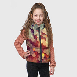 Детский жилет Ультра блики, цвет: 3D-светло-серый — фото 2