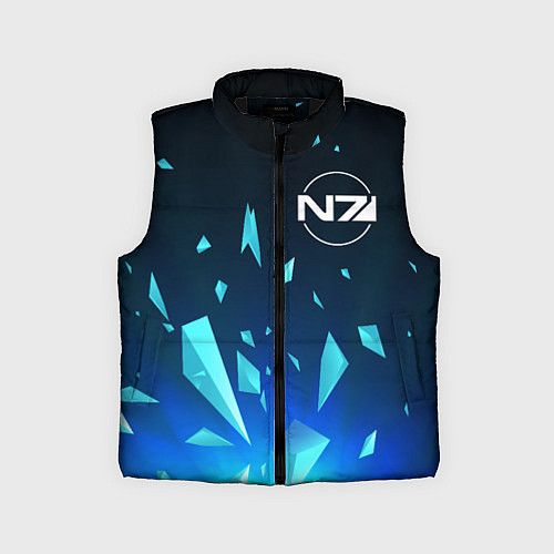 Детский жилет Mass Effect взрыв частиц / 3D-Черный – фото 1