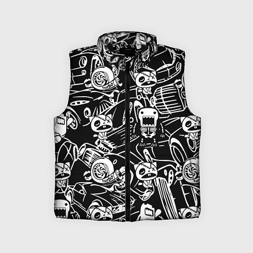 Детский жилет JDM Pattern / 3D-Черный – фото 1