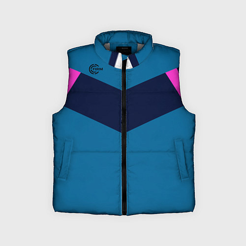 Детский жилет FIRM в стиле 90х / 3D-Светло-серый – фото 1