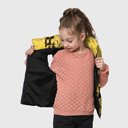 Детский жилет Danger biohazard, цвет: 3D-черный — фото 2
