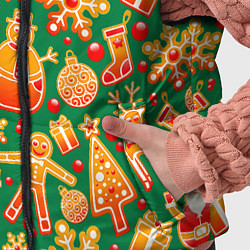 Детский жилет Christmas decorations with gifts, цвет: 3D-светло-серый — фото 2