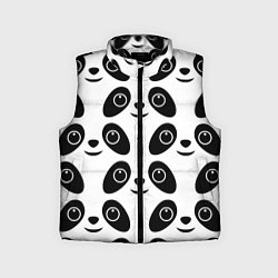 Детский жилет Panda bing dun dun, цвет: 3D-черный