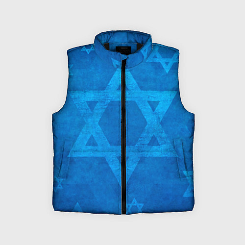 Детский жилет Звезды Давида / 3D-Черный – фото 1