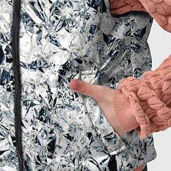 Детский жилет Сверкающие кристаллы серебра, цвет: 3D-черный — фото 2