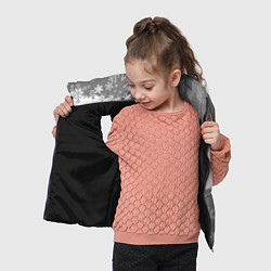 Детский жилет Сноуборд серый, цвет: 3D-черный — фото 2