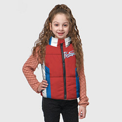 Детский жилет Непобедимый - в цветах российского флага, цвет: 3D-черный — фото 2