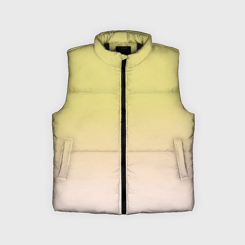 Детский жилет Цветовой градиент / 3D-Черный – фото 1