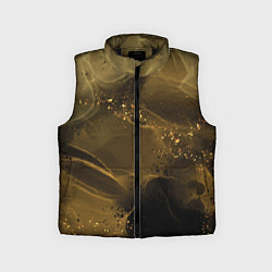 Детский жилет Золотой дым, цвет: 3D-черный