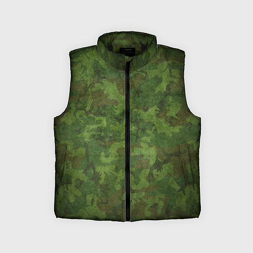 Детский жилет Камуфляж хаки / 3D-Черный – фото 1