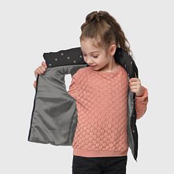 Детский жилет Бренд KJ - зигзагом, цвет: 3D-светло-серый — фото 2