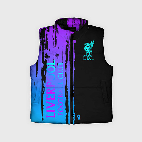 Детский жилет Liverpool FC sport / 3D-Черный – фото 1