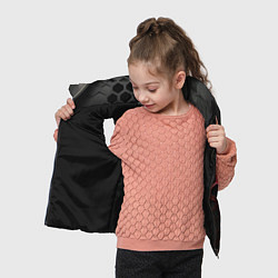Детский жилет Объемная красно-черная сетка, цвет: 3D-черный — фото 2