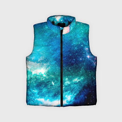 Детский жилет Звёздная Вселенная / 3D-Черный – фото 1