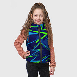 Детский жилет Текстурный грандж, цвет: 3D-светло-серый — фото 2