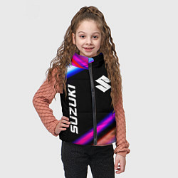 Детский жилет Suzuki speed lights, цвет: 3D-черный — фото 2