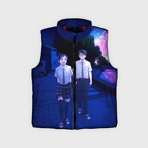 Детский жилет Бессонница после школы Друзья / 3D-Красный – фото 1