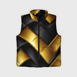 Детский жилет Gold black luxury, цвет: 3D-черный