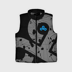 Детский жилет Форма Cloud 9 black, цвет: 3D-светло-серый