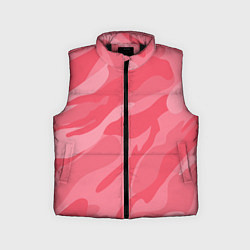 Детский жилет Pink military