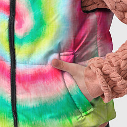 Детский жилет Тай дай клубничный, цвет: 3D-светло-серый — фото 2