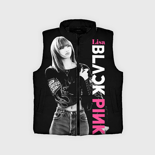 Детский жилет Blackpink Beautiful Lisa / 3D-Черный – фото 1