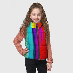 Детский жилет Цвета радуги, цвет: 3D-черный — фото 2
