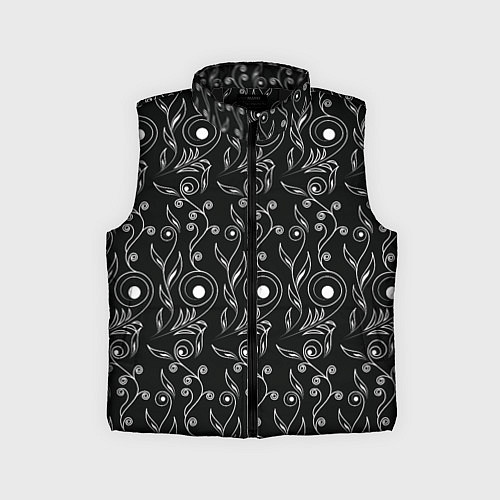 Детский жилет Black style pattern / 3D-Черный – фото 1