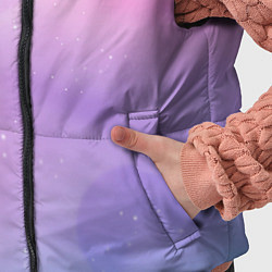 Детский жилет Градиентовый космос, цвет: 3D-черный — фото 2