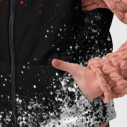 Детский жилет Ауди - красный и белый, цвет: 3D-черный — фото 2